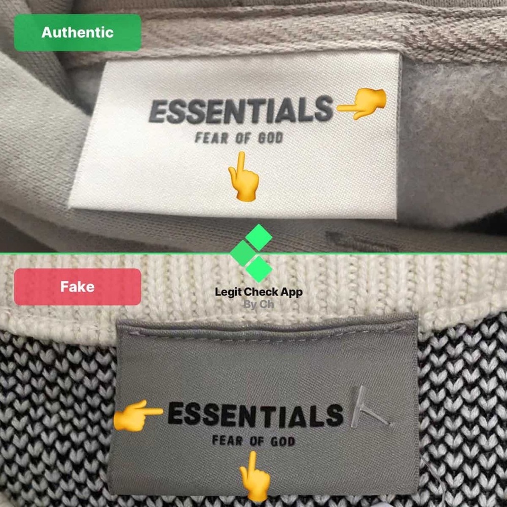 Fake and real